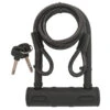 Antivol U à Clés 145 X 80 Mm + Câble Câble 100 Cm Ø 8 Mm -Enfants Vélos Magasin antivol u a cles 145 x 80 mm cable cable 100 cm o 8 mm