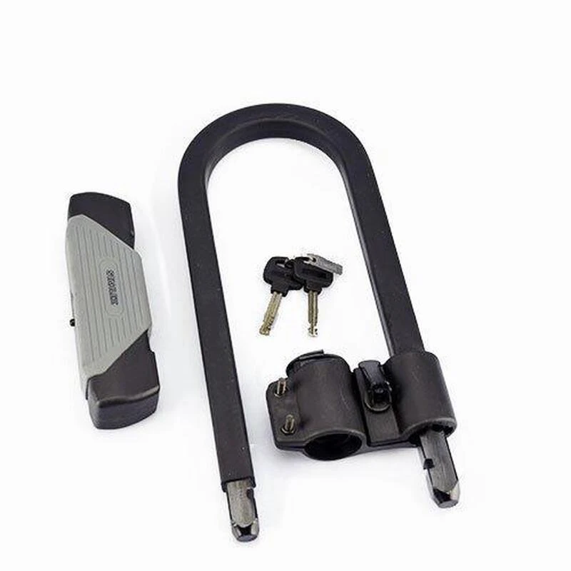 Cadenas De Vélo U-lock 553 167 X 330 Mm Noir 6 Cadenas De Vélo U-lock 553 167 X 330 Mm Noir – Image 4
