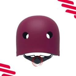 Casque De Cyclisme Pour Enfants - Rose Foncé Mat -Enfants Vélos Magasin casque de cyclisme pour enfants rose fonce mat 3