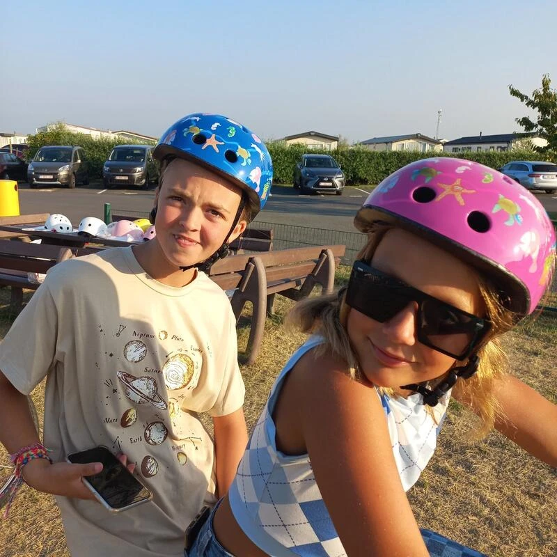 Casque De Vélo Enfant Fille - Taille 48/55 Cm - Rose 7 Casque De Vélo Enfant Fille - Taille 48/55 Cm - Rose – Image 5