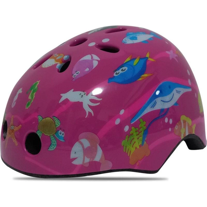 Casque De Vélo Enfant Fille - Taille 48/55 Cm - Rose 3 Casque De Vélo Enfant Fille - Taille 48/55 Cm - Rose