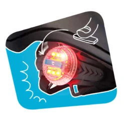 Crazy Safety Casque De Vélo Intégral Pour Enfants | Noir | Lumière Arrière | Certifié EN1078 10 Crazy Safety Casque De Vélo Intégral Pour Enfants | Noir | Lumière Arrière | Certifié EN1078 -Enfants Vélos Magasin casque de velo integral pour enfants noir lumiere arriere certifie en1078 3