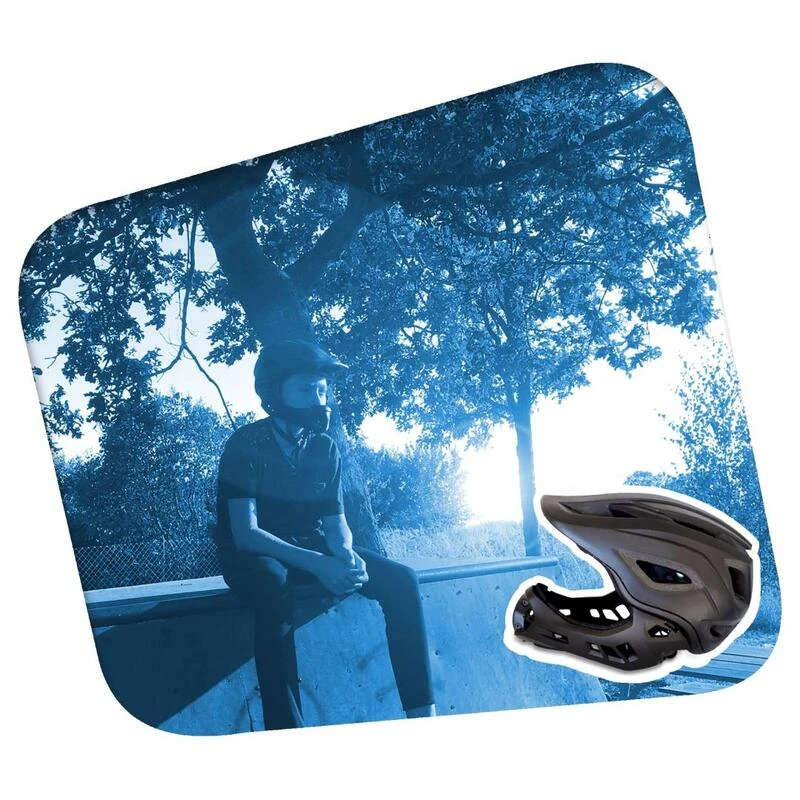 Crazy Safety Casque De Vélo Intégral Pour Enfants | Noir | Lumière Arrière | Certifié EN1078 7 Crazy Safety Casque De Vélo Intégral Pour Enfants | Noir | Lumière Arrière | Certifié EN1078 – Image 5