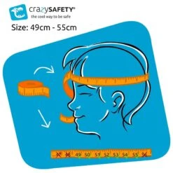 Casque De Vélo Pour Enfants | Girafe Marron | Crazy Safety | Certifié EN1078 -Enfants Vélos Magasin casque de velo pour enfants girafe marron crazy safety certifie en1078 4