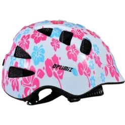 Casque Enfant Optimiz - Fleurs Blanc Rose Bleu - Extra Small 7 Casque Enfant Optimiz - Fleurs Blanc Rose Bleu - Extra Small -Enfants Vélos Magasin casque enfant optimiz fleurs blanc rose bleu extra small 2