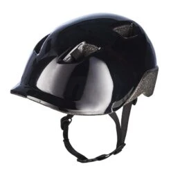 BTWIN CASQUE VELO ENFANT 100 NOIR -Enfants Vélos Magasin casque velo enfant 100 noir 1