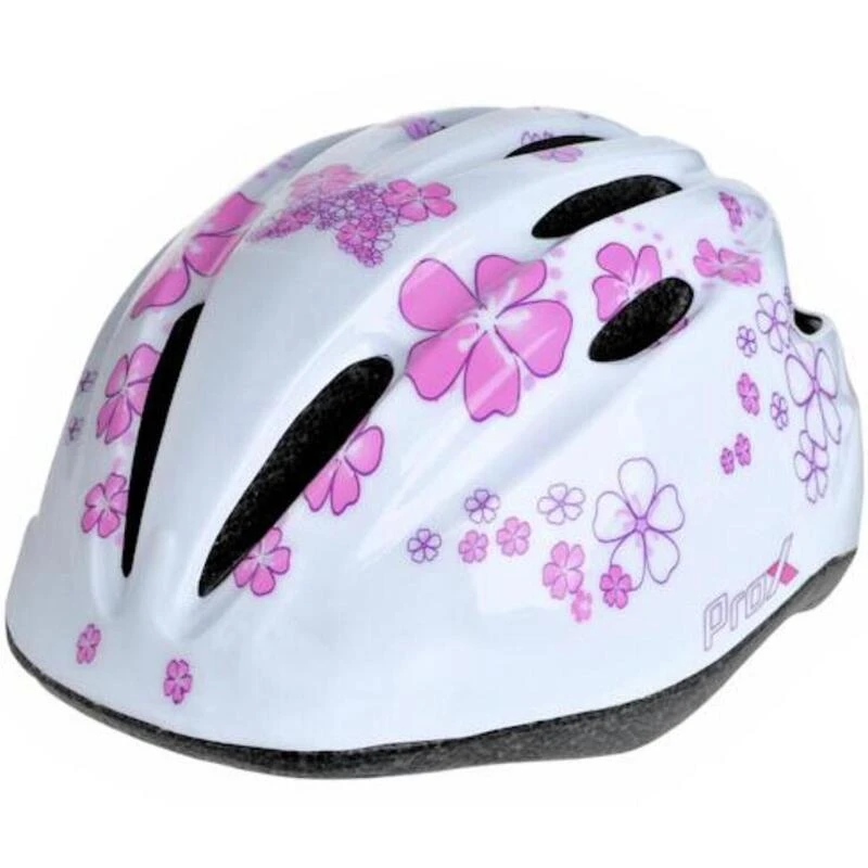 Casque Vélo Enfant Fille - Casque Enfant Floral Blanc/rose 4 Casque Vélo Enfant Fille - Casque Enfant Floral Blanc/rose – Image 2