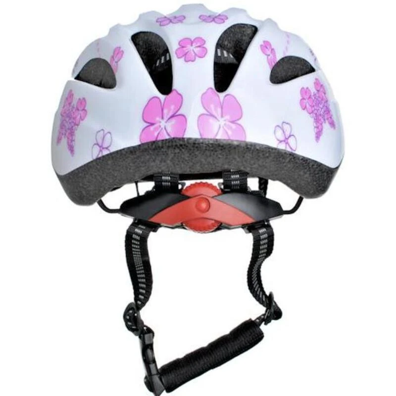Casque Vélo Enfant Fille - Casque Enfant Floral Blanc/rose 5 Casque Vélo Enfant Fille - Casque Enfant Floral Blanc/rose – Image 3