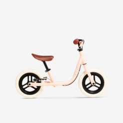 BTWIN DRAISIENNE ENFANT 10 POUCES RUNRIDE 500 ROSE/BEIGE