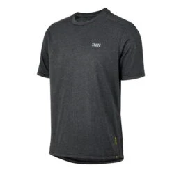 IXS Flow Tech Kids T-Shirt Logo De La Marque - Noir