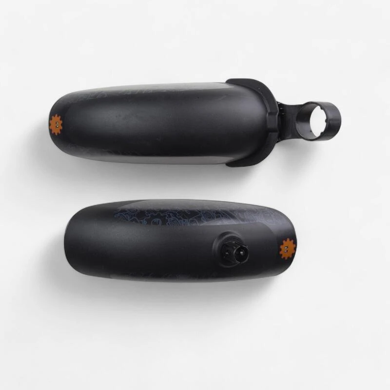 BTWIN Garde Boue 14 Pouces Robot Paire Noir 3 BTWIN Garde Boue 14 Pouces Robot Paire Noir