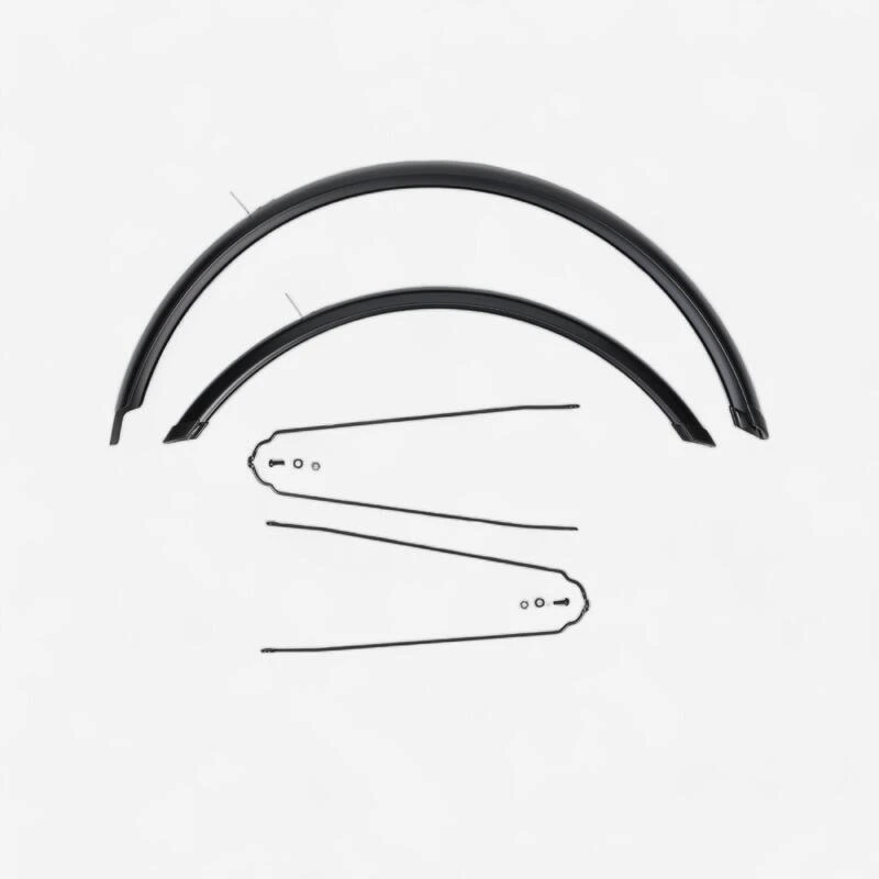 BTWIN Garde Boue Vélo 24 Pouces Noir (par Paire, Vendu Sans Kit De Vis) 3 BTWIN Garde Boue Vélo 24 Pouces Noir (par Paire, Vendu Sans Kit De Vis)