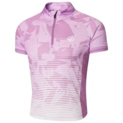 Dare 2b Go Faster II Maillot De Cyclisme Pour Enfant - Violet Pâle -Enfants Vélos Magasin go faster ii maillot de cyclisme pour enfant violet pale 1