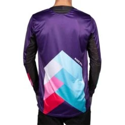 Stay Strong Maillot BMX Manches Longues Staystrong - Chevron Violet -Enfants Vélos Magasin maillot bmx manches longues staystrong chevron violet 2
