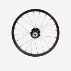 BTWIN Roue Vélo Enfant 14 Pouces Arrière Roue Libre Frein Tambour/vrake Noir