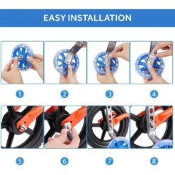 Roues D'entraînement Pour Vélo Pour Enfants De 12 à 20 Pouces - Noir -Enfants Vélos Magasin roues dentrainement pour velo pour enfants de 12 a 20 pouces noir 4