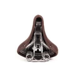 Selle De Vélo Victoria Avec Ressorts Chromés - Brun Foncé -Enfants Vélos Magasin selle de velo victoria avec ressorts chromes brun fonce 2