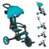GLOBBER Tricycle EXPLORER 4-en-1 Évolutif & Pliable Bleu Canard -Enfants Vélos Magasin tricycle explorer 4 en 1 evolutif and pliable bleu canard