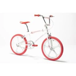 Vélo BMX Rétro Capri Cobra Blanc - Rouge -Enfants Vélos Magasin velo bmx retro capri cobra blanc rouge 2