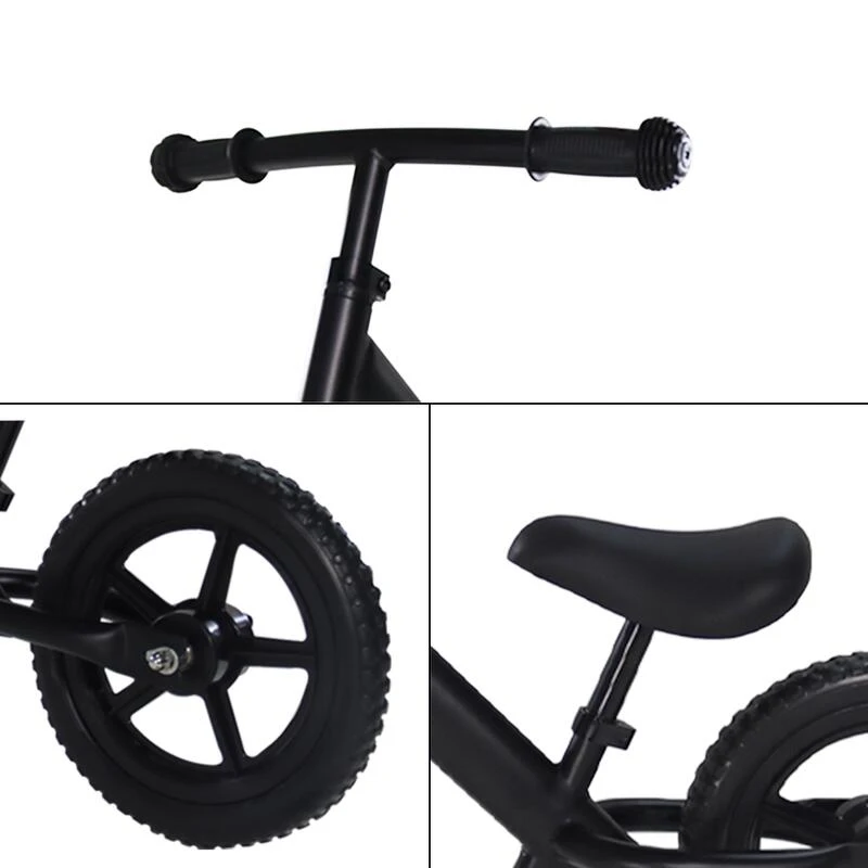 Vélo D'équilibre Cruiser - 12 Pouces - Garçons Et Filles - Noir 6 Vélo D'équilibre Cruiser - 12 Pouces - Garçons Et Filles - Noir – Image 4