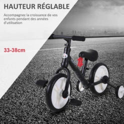 HOMCOM Vélo Enfant Draisienne 2 En 1 Roues 11" -Enfants Vélos Magasin velo enfant draisienne 2 en 1 roues 11 3