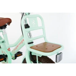 Vélo Enfant SuperSuper Cooper Bamboo - 14 Pouces - Vert Pistache -Enfants Vélos Magasin velo enfant supersuper cooper bamboo 14 pouces vert pistache 3