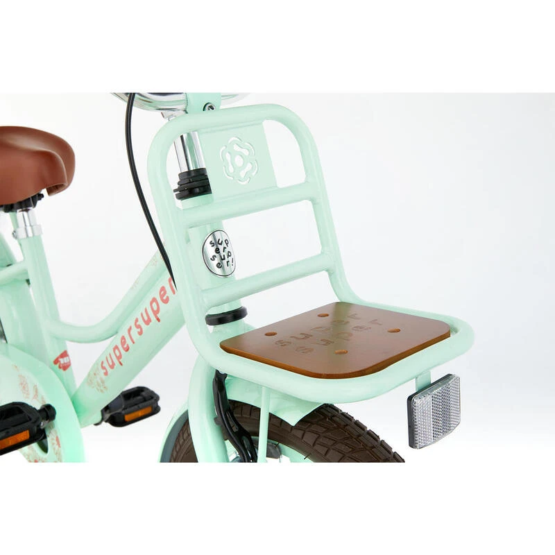 Vélo Enfant SuperSuper Cooper Bamboo - 18 Pouces - Vert Pistache 7 Vélo Enfant SuperSuper Cooper Bamboo - 18 Pouces - Vert Pistache – Image 5