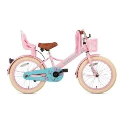 Vélo Enfant SuperSuper Little Miss - 18 Pouces - Rose