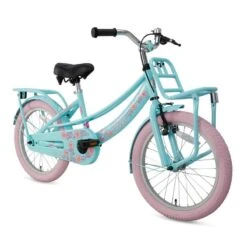Vélo Enfant SuperSuper Lola - Filles - 18 Pouces - Menthe / Rose -Enfants Vélos Magasin velo enfant supersuper lola filles 18 pouces menthe rose 1