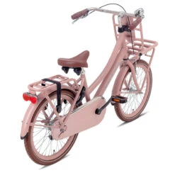 Vélo Enfant Valetta Cargo - Filles - 20 Pouces - Rose Flamingo -Enfants Vélos Magasin velo enfant valetta cargo filles 20 pouces rose flamingo 2