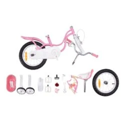 Vélo Swan Enfant 18" Garçons Filles - Rose -Enfants Vélos Magasin velo swan enfant 18 garcons filles rose 2