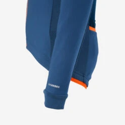 BTWIN VESTE VELO ENFANT 500 BLEU ORANGE -Enfants Vélos Magasin veste velo enfant 500 bleu orange 3