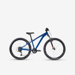 Enfants Vélos Magasin 26 VTT ENFANT ROCKRIDER ST 500 26 POUCES 9-12 Ans BLEU