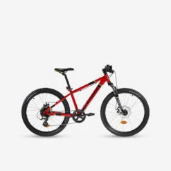 Enfants Vélos Magasin 20 VTT ENFANT ROCKRIDER ST 900 24 POUCES 9-12 Ans ROUGE